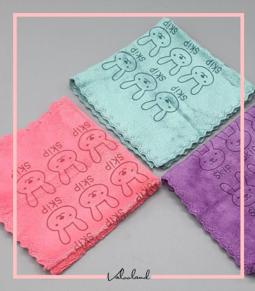 دستمال مایکروفایبر سه عددی bilov