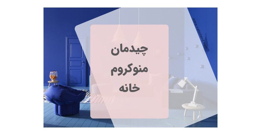 چیدمان مونوکروم خانه